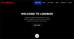 Desktop Screenshot of limobike.com