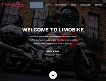 Tablet Screenshot of limobike.com